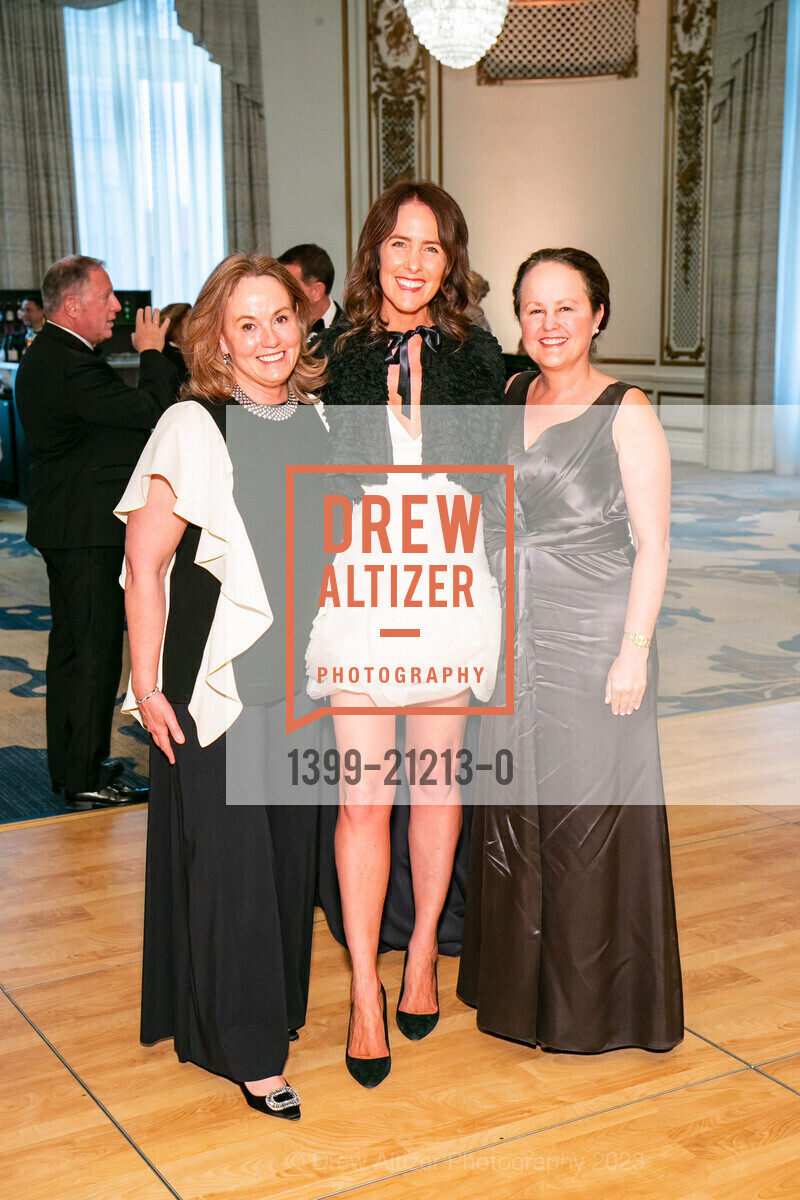 Elizabeth Leep, Kelly Fair, Aimee Logan, Raphael House Gala 2023, The Palace Hotel, a Luxury Collection Hotel @ 2 New Montgomery St, SF, CA 94105 US. The Palace Hotel, a Luxury Collection Hotel @ 2 New Montgomery St, SF, CA 94105 US, May 13th, 2023, Photo #1399-21213-0 Elizabeth Leep, Kelly Fair, Aimee Logan, Photo #1399-21213-0