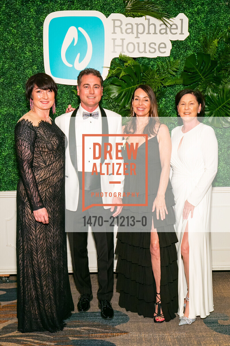 Charlee Bajer, Richard Friedman, Laine Gomez, Lynda Peyton, Raphael House Gala 2023, The Palace Hotel, a Luxury Collection Hotel @ 2 New Montgomery St, SF, CA 94105 US. The Palace Hotel, a Luxury Collection Hotel @ 2 New Montgomery St, SF, CA 94105 US, May 13th, 2023, Photo #1470-21213-0 Charlee Bajer, Richard Friedman, Laine Gomez, Lynda Peyton, Photo #1470-21213-0