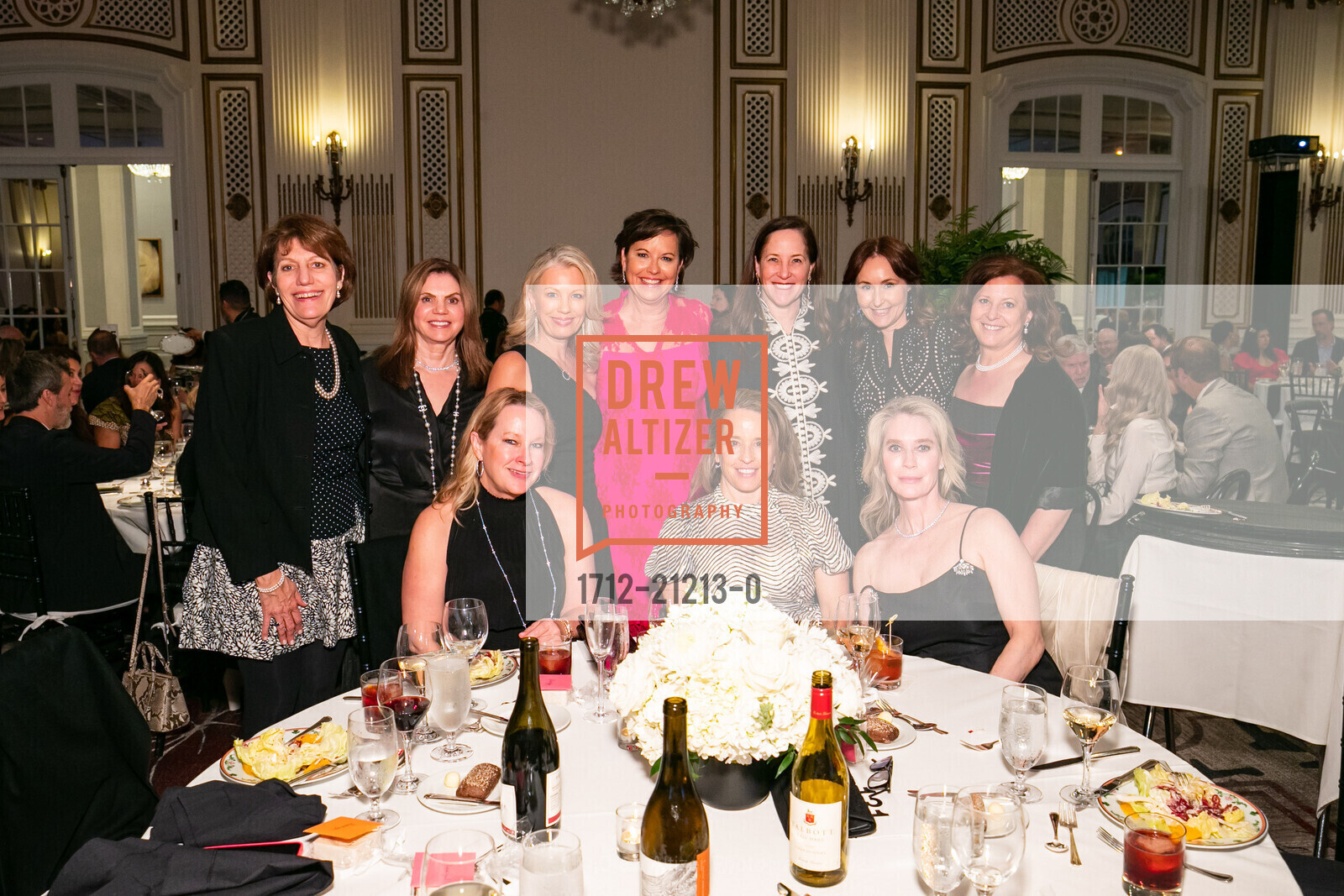 Sue Wercinski, Julia Brentani, Sheree Pirie, Laurie Loveless, Kate Smith, Lauren Haswell, Emily Stegner-Schwartz, Leslie O'neil, Martina Lauterbach, Diane Sargent, Raphael House Gala 2023, The Palace Hotel, a Luxury Collection Hotel @ 2 New Montgomery St, SF, CA 94105 US. The Palace Hotel, a Luxury Collection Hotel @ 2 New Montgomery St, SF, CA 94105 US, May 13th, 2023, Photo #1712-21213-0 Sue Wercinski, Julia Brentani, Sheree Pirie, Laurie Loveless, Kate Smith, Lauren Haswell, Emily Stegner-Schwartz, Leslie O'neil, Martina Lauterbach, Diane Sargent, Photo #1712-21213-0