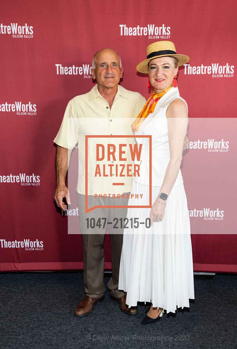 John Saviano, Monique Saviano, TheatreWorks’ A Muse Ball, Hiller Aviation Museum @ 601 Skyway Rd, San Carlos, CA 94070 US. Hiller Aviation Museum @ 601 Skyway Rd, San Carlos, CA 94070 US, May 13th, 2023, Photo #1047-21215-0 John Saviano, Monique Saviano, Photo #1047-21215-0