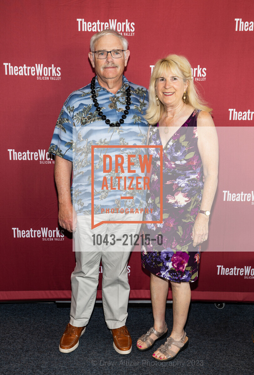 Stephen Pahl, Louise Pahl, TheatreWorks’ A Muse Ball, Hiller Aviation Museum @ 601 Skyway Rd, San Carlos, CA 94070 US. Hiller Aviation Museum @ 601 Skyway Rd, San Carlos, CA 94070 US, May 13th, 2023, Photo #1043-21215-0 Stephen Pahl, Louise Pahl, Photo #1043-21215-0
