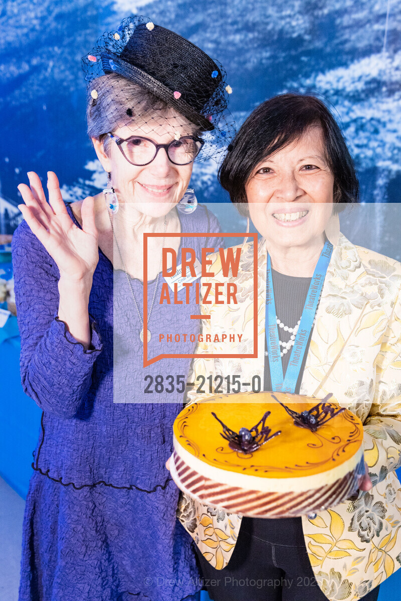 Cindi Sears, Amelia Yee, TheatreWorks’ A Muse Ball, Hiller Aviation Museum @ 601 Skyway Rd, San Carlos, CA 94070 US. Hiller Aviation Museum @ 601 Skyway Rd, San Carlos, CA 94070 US, May 13th, 2023, Photo #2835-21215-0 Cindi Sears, Amelia Yee, Photo #2835-21215-0
