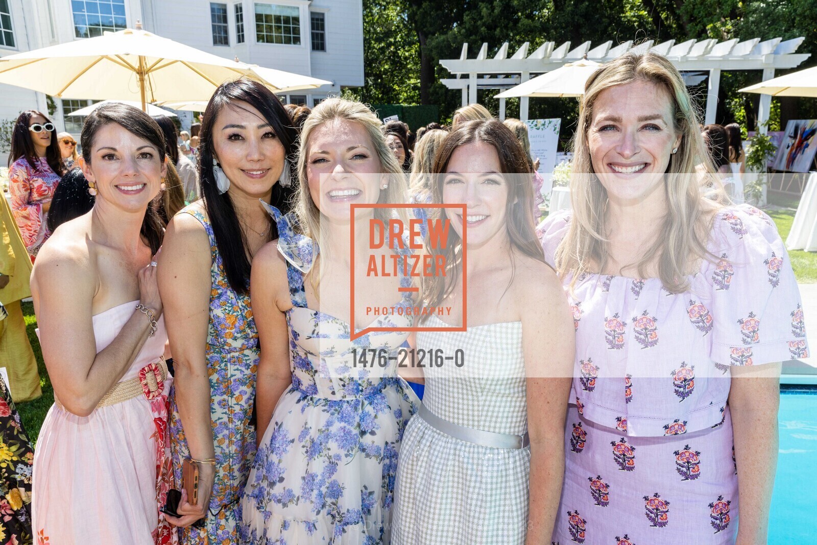 Lowry Brennan, Iris Lee, Erin Calihan, Paige Brennan, Whitney Byrne, PARCA Auxiliary Luncheon 2023, Private Residence. Private Residence, May 17th, 2023, Photo #1476-21216-0 Lowry Brennan, Iris Lee, Erin Calihan, Paige Brennan, Whitney Byrne, Photo #1476-21216-0