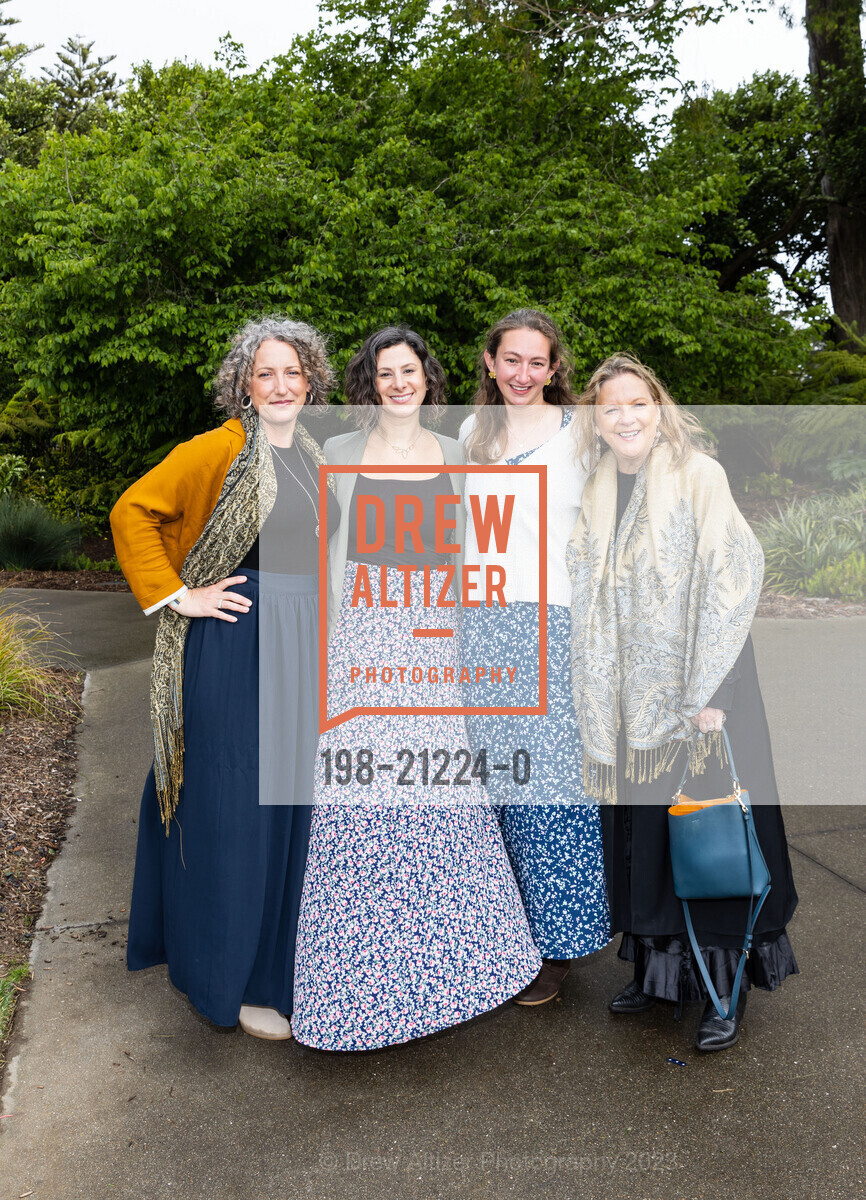 Jessa Barzelay, Nicolette Telech, Jen Tapler, Kim McCall, Gala for the Gardens 2023 Benefitting The Gardens of Golden Gate Park, San Francisco Botanical Garden, 1199 9th Ave, SF, CA 94122. San Francisco Botanical Garden, 1199 9th Ave, SF, CA 94122, May 20th, 2023, Photo #198-21224-0 Jessa Barzelay, Nicolette Telech, Jen Tapler, Kim McCall, Photo #198-21224-0