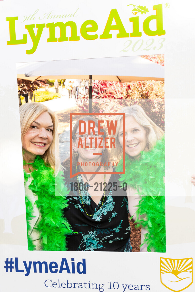 Stacy Schultz, Tara Clanon, Katie Seifert, LymeAid Benefitting The Bay Area Lyme Foundation 2023, 4780 Alpine Rd, Portola Valley, CA 94028 US. 4780 Alpine Rd, Portola Valley, CA 94028 US, May 20th, 2023, Photo #1800-21225-0 Stacy Schultz, Tara Clanon, Katie Seifert, Photo #1800-21225-0