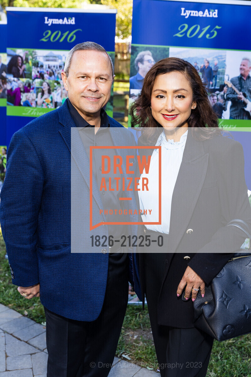 Victor Aenlle, Christina Corpus, LymeAid Benefitting The Bay Area Lyme Foundation 2023, 4780 Alpine Rd, Portola Valley, CA 94028 US. 4780 Alpine Rd, Portola Valley, CA 94028 US, May 20th, 2023, Photo #1826-21225-0 Victor Aenlle, Christina Corpus, Photo #1826-21225-0