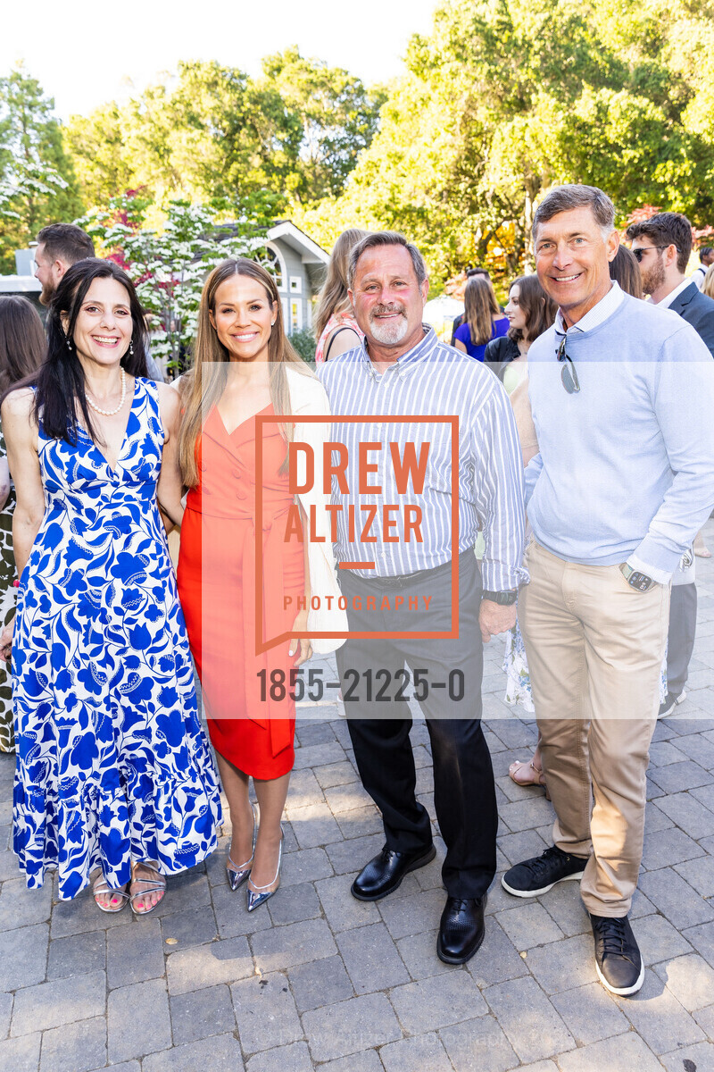 Camille Giampa, Jessie Castello, Nick Giampa, Gary Swart, LymeAid Benefitting The Bay Area Lyme Foundation 2023, 4780 Alpine Rd, Portola Valley, CA 94028 US. 4780 Alpine Rd, Portola Valley, CA 94028 US, May 20th, 2023, Photo #1855-21225-0 Camille Giampa, Jessie Castello, Nick Giampa, Gary Swart, Photo #1855-21225-0
