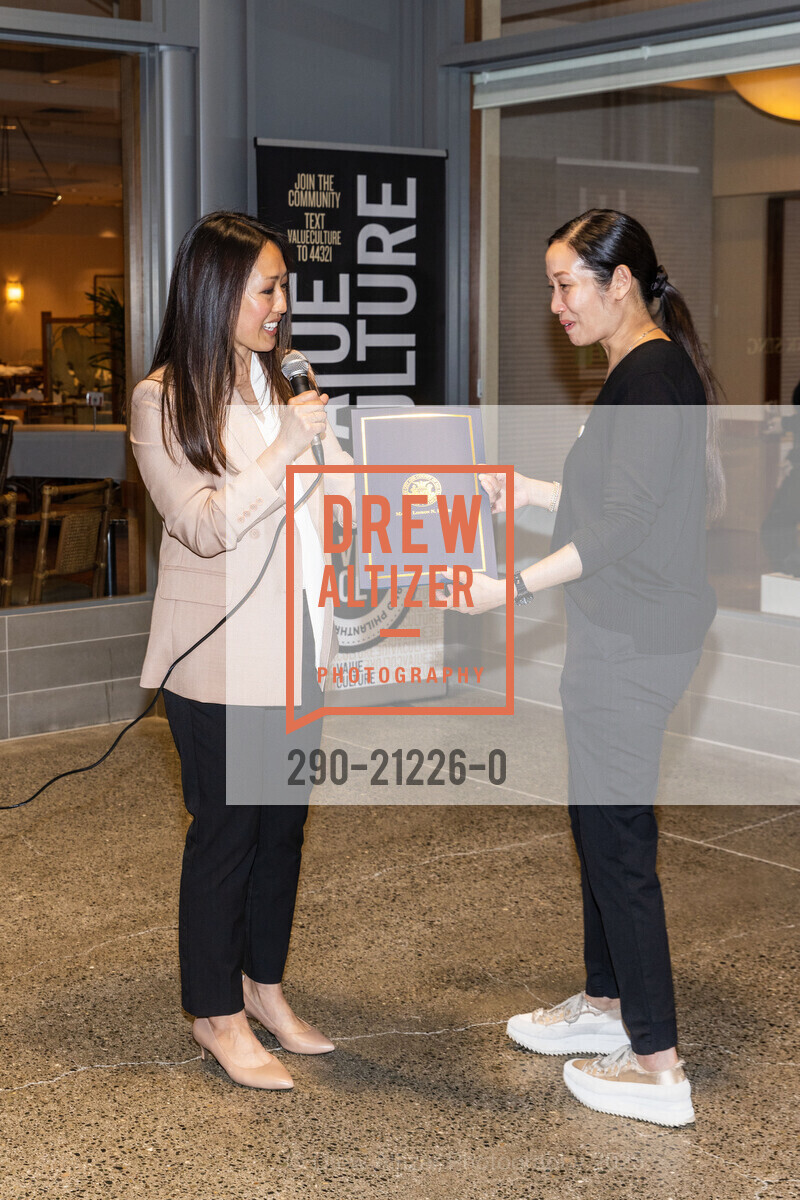Katy Tang, Vera Waller, AAPI LOVE A LA CARTE : Reniel Del Rosario x Value Culture x Yank Sing, Yank Sing (Spear St.) @ 101 Spear St, SF, CA 94105 US. Yank Sing (Spear St.) @ 101 Spear St, SF, CA 94105 US, May 20th, 2023, Photo #290-21226-0 Katy Tang, Vera Waller, Photo #290-21226-0