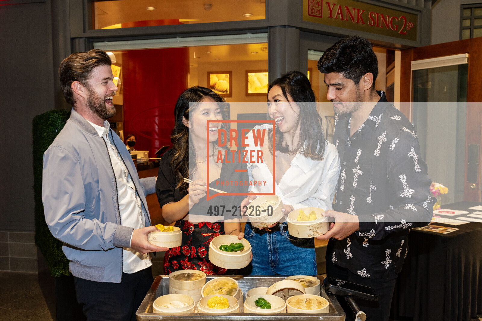 Ellie Chen, Allie Tong, David Chen, AAPI LOVE A LA CARTE : Reniel Del Rosario x Value Culture x Yank Sing, Yank Sing (Spear St.) @ 101 Spear St, SF, CA 94105 US. Yank Sing (Spear St.) @ 101 Spear St, SF, CA 94105 US, May 20th, 2023, Photo #497-21226-0 Ellie Chen, Allie Tong, David Chen, Photo #497-21226-0