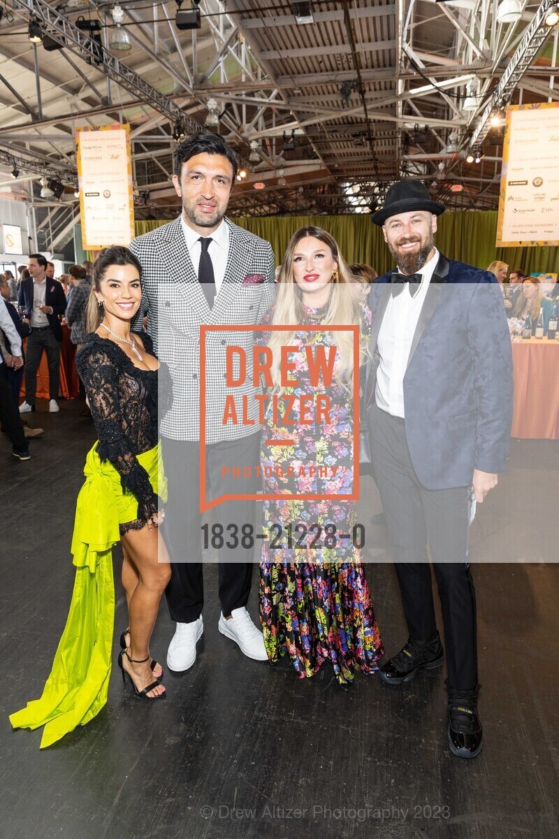 Pantea Grover, Zaza Pachulia, Tika Pachulia, Noah Graham, Meals on Wheels 35th Annual Star Chefs & Vintner's Gala, Festival Pavilion @ 2 Marina Blvd, SF, CA 94123 US. Festival Pavilion @ 2 Marina Blvd, SF, CA 94123 US, May 21st, 2023, Photo #1838-21228-0 Pantea Grover, Zaza Pachulia, Tika Pachulia, Noah Graham, Photo #1838-21228-0