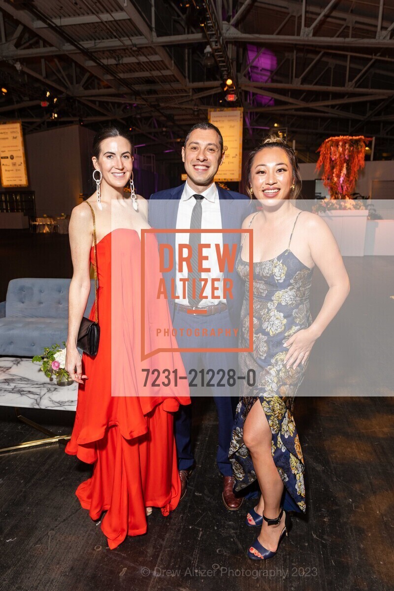 Berkley Summerlin, Ming Zhao, Max Zeiberg, Meals on Wheels 35th Annual Star Chefs & Vintner's Gala, Festival Pavilion @ 2 Marina Blvd, SF, CA 94123 US. Festival Pavilion @ 2 Marina Blvd, SF, CA 94123 US, May 21st, 2023, Photo #7231-21228-0 Berkley Summerlin, Ming Zhao, Max Zeiberg, Photo #7231-21228-0