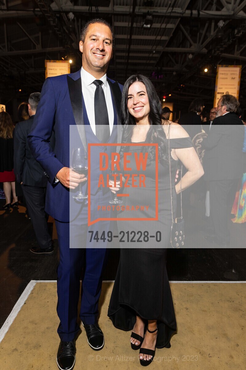 David Pichichero, Jackie Rosende, Meals on Wheels 35th Annual Star Chefs & Vintner's Gala, Festival Pavilion @ 2 Marina Blvd, SF, CA 94123 US. Festival Pavilion @ 2 Marina Blvd, SF, CA 94123 US, May 21st, 2023, Photo #7449-21228-0 David Pichichero, Jackie Rosende, Photo #7449-21228-0