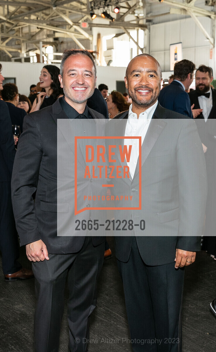 Mike Zwiefelhofer, Jeremy Welland, Meals on Wheels 35th Annual Star Chefs & Vintner's Gala, Festival Pavilion @ 2 Marina Blvd, SF, CA 94123 US. Festival Pavilion @ 2 Marina Blvd, SF, CA 94123 US, May 21st, 2023, Photo #2665-21228-0 Mike Zwiefelhofer, Jeremy Welland, Photo #2665-21228-0
