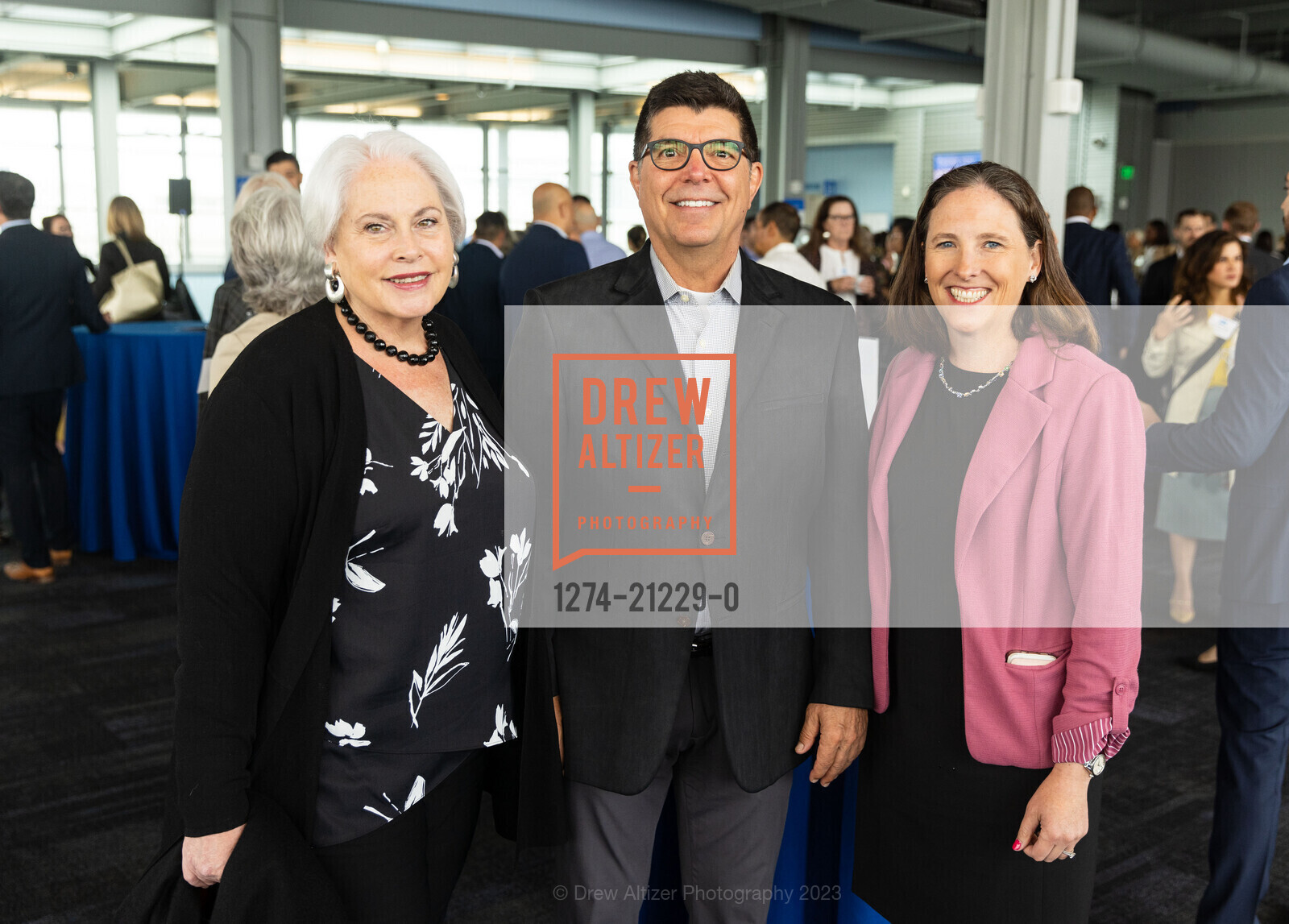 Mary Huss, Rob Tibbetts, Kathryn Cahill Thompson, SFCC's CityBeat Breakfast 2023, Pier 27 Event Venue @ The Embarcadero, SF, CA 94111 US. Pier 27 Event Venue @ The Embarcadero, SF, CA 94111 US, May 23rd, 2023, Photo #1274-21229-0 Mary Huss, Rob Tibbetts, Kathryn Cahill Thompson, Photo #1274-21229-0