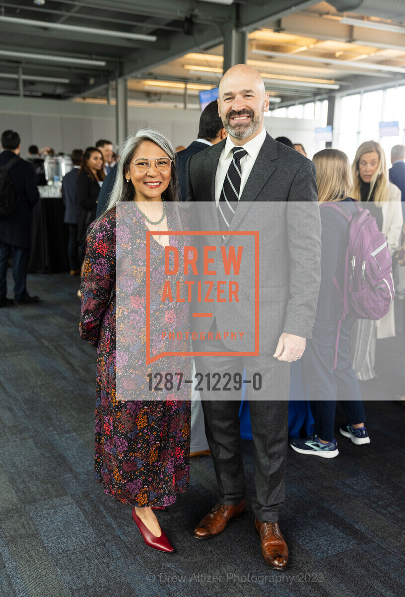 Darlene Fong, Michael Costanzo, SFCC's CityBeat Breakfast 2023, Pier 27 Event Venue @ The Embarcadero, SF, CA 94111 US. Pier 27 Event Venue @ The Embarcadero, SF, CA 94111 US, May 23rd, 2023, Photo #1287-21229-0 Darlene Fong, Michael Costanzo, Photo #1287-21229-0