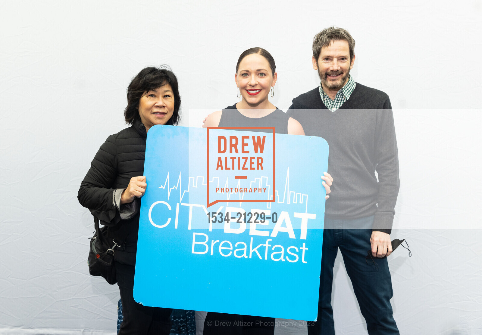 Mia Rusa, Katherine Wilburn, Tom Sarris, SFCC's CityBeat Breakfast 2023, Pier 27 Event Venue @ The Embarcadero, SF, CA 94111 US. Pier 27 Event Venue @ The Embarcadero, SF, CA 94111 US, May 23rd, 2023, Photo #1534-21229-0 Mia Rusa, Katherine Wilburn, Tom Sarris, Photo #1534-21229-0