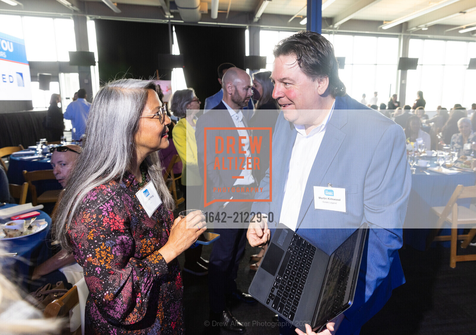 Darlene Fong, Martin Kirkwood, SFCC's CityBeat Breakfast 2023, Pier 27 Event Venue @ The Embarcadero, SF, CA 94111 US. Pier 27 Event Venue @ The Embarcadero, SF, CA 94111 US, May 23rd, 2023, Photo #1642-21229-0 Darlene Fong, Martin Kirkwood, Photo #1642-21229-0