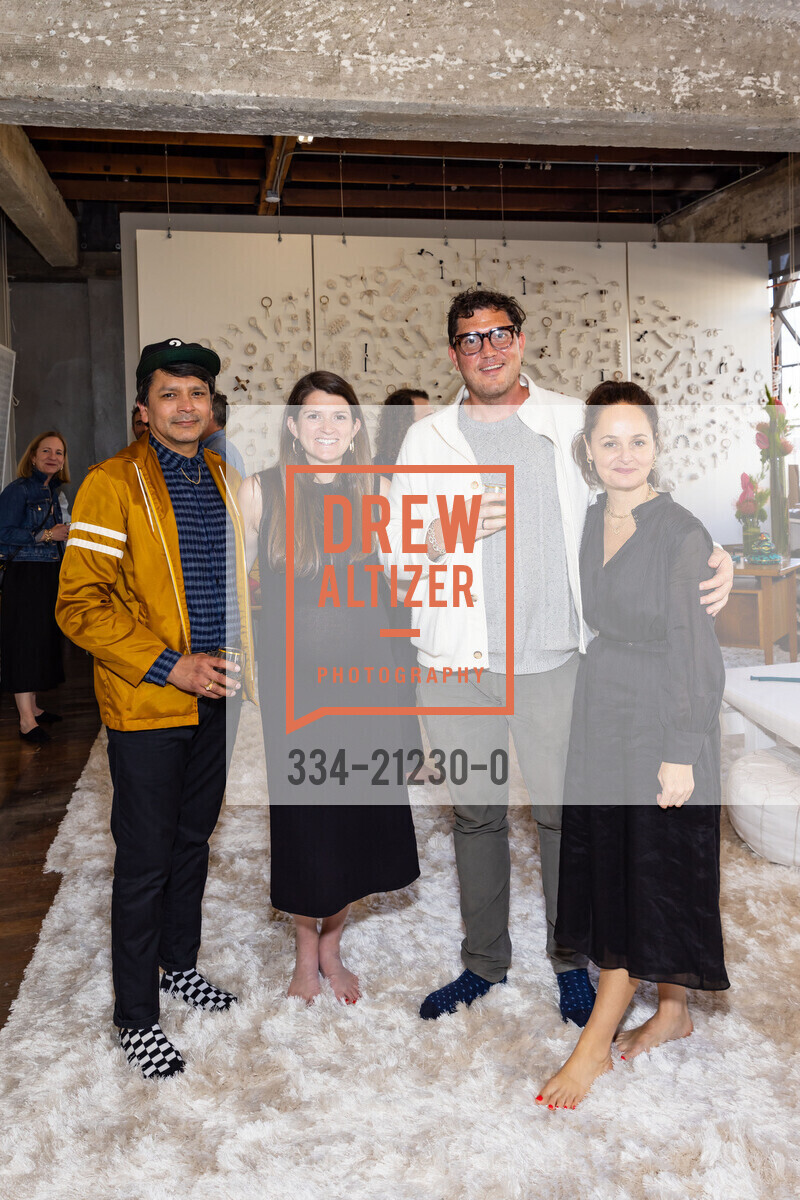 Michael Aguilar, Taylor Carr, Brent Anderson, Kate Harrison, Cast Launch of Knot Life by Windy Chien, Studio Windy Chien, 550 Florida St. Second Floor, San Francisco CA @ 550 Florida St, SF, CA 94110 US. Studio Windy Chien, 550 Florida St. Second Floor, San Francisco CA @ 550 Florida St, SF, CA 94110 US, May 23rd, 2023, Photo #334-21230-0 Michael Aguilar, Taylor Carr, Brent Anderson, Kate Harrison, Photo #334-21230-0