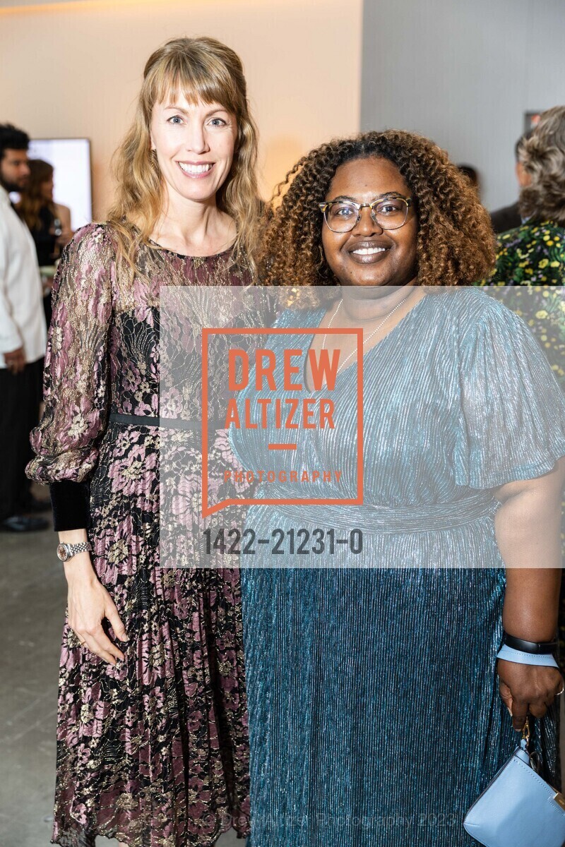 Jaime Austin, Ayana Richardson, California College of the Arts (CCA) 2023 Gala, California College of the Arts @ 1111 8th St, SF, CA 94107 US. California College of the Arts @ 1111 8th St, SF, CA 94107 US, May 23rd, 2023, Photo #1422-21231-0 Jaime Austin, Ayana Richardson, Photo #1422-21231-0