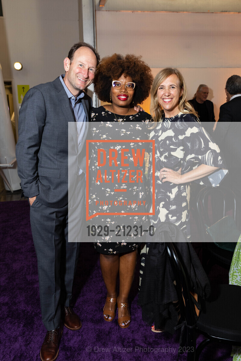 Mark Rurka, Jennifer Gomes, Jill Sammons, California College of the Arts (CCA) 2023 Gala, California College of the Arts @ 1111 8th St, SF, CA 94107 US. California College of the Arts @ 1111 8th St, SF, CA 94107 US, May 23rd, 2023, Photo #1929-21231-0 Mark Rurka, Jennifer Gomes, Jill Sammons, Photo #1929-21231-0