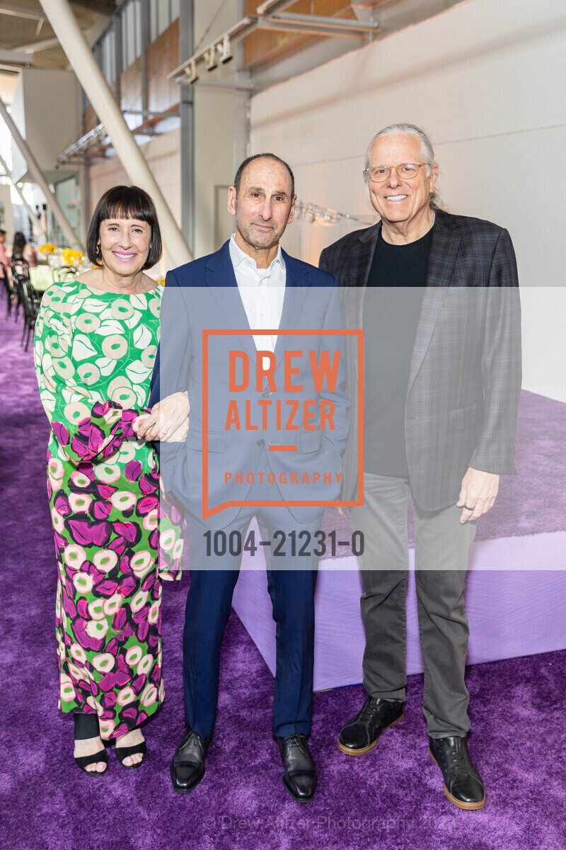 Carla Emil, Rich Silverstein, Jeff Goodby, California College of the Arts (CCA) 2023 Gala, California College of the Arts @ 1111 8th St, SF, CA 94107 US. California College of the Arts @ 1111 8th St, SF, CA 94107 US, May 23rd, 2023, Photo #1004-21231-0 Carla Emil, Rich Silverstein, Jeff Goodby, Photo #1004-21231-0