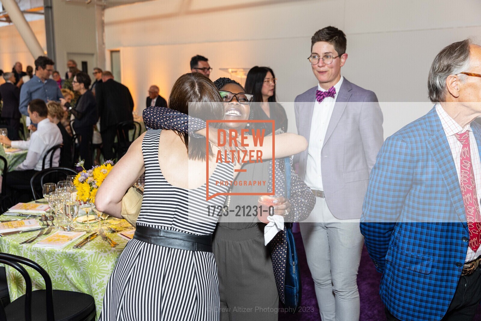 Tricia Brand, Rachel Berger, California College of the Arts (CCA) 2023 Gala, California College of the Arts @ 1111 8th St, SF, CA 94107 US. California College of the Arts @ 1111 8th St, SF, CA 94107 US, May 23rd, 2023, Photo #1723-21231-0 Tricia Brand, Rachel Berger, Photo #1723-21231-0