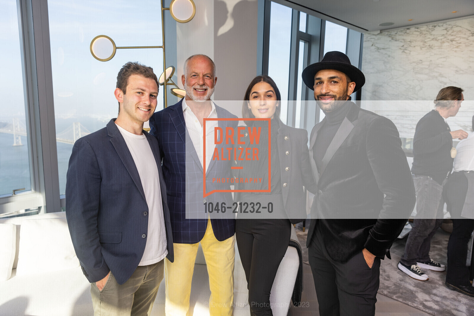 Gavin Lituchy, Matt Lituchy, Alexandra Sierra, Amaechi Igwe, 181 Fremont Salutes Racing on the Spectrum, San Francisco Ballet @ 181 Fremont St, SF, CA 94105 US. San Francisco Ballet @ 181 Fremont St, SF, CA 94105 US, May 23rd, 2023, Photo #1046-21232-0 Gavin Lituchy, Matt Lituchy, Alexandra Sierra, Amaechi Igwe, Photo #1046-21232-0