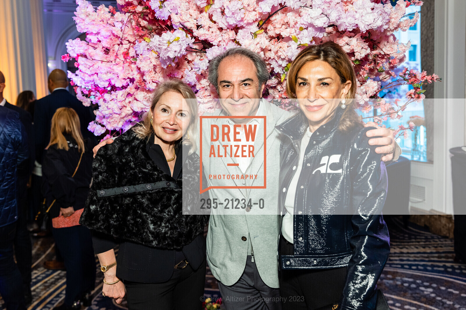 Fariba Zolnasr, Iraj Zolnasr, Afie Royo, Haute Living Party hosted by The Westin St. Francis, The Westin St. Francis San Francisco on Union Square @ 335 Powell St, SF, CA 94102 US. The Westin St. Francis San Francisco on Union Square @ 335 Powell St, SF, CA 94102 US, May 25th, 2023, Photo #295-21234-0 Fariba Zolnasr, Iraj Zolnasr, Afie Royo, Photo #295-21234-0