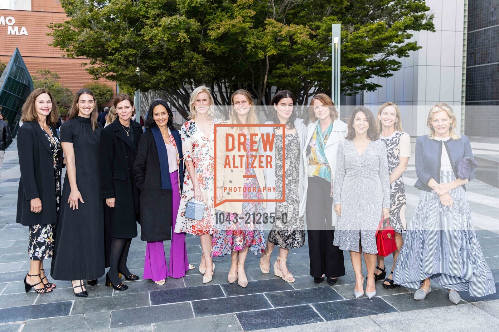 Carol Cohen, Caitlin Lohrenz, Rita Scott, Alison Mauzé, Kelsey Carlson, Jennifer Van Natta, Molly Norton, Stephanie Compton, Kimberlee Soremi, Alison Carlson, San Francisco Ballet School's Spring Festival Fundraising Dinner, Yerba Buena Center for the Arts @ 701 Mission St, SF, CA 94103 US. Yerba Buena Center for the Arts @ 701 Mission St, SF, CA 94103 US, May 25th, 2023, Photo #1043-21235-0 Carol Cohen, Caitlin Lohrenz, Rita Scott, Alison Mauzé, Kelsey Carlson, Jennifer Van Natta, Molly Norton, Stephanie Compton, Kimberlee Soremi, Alison Carlson, Photo #1043-21235-0