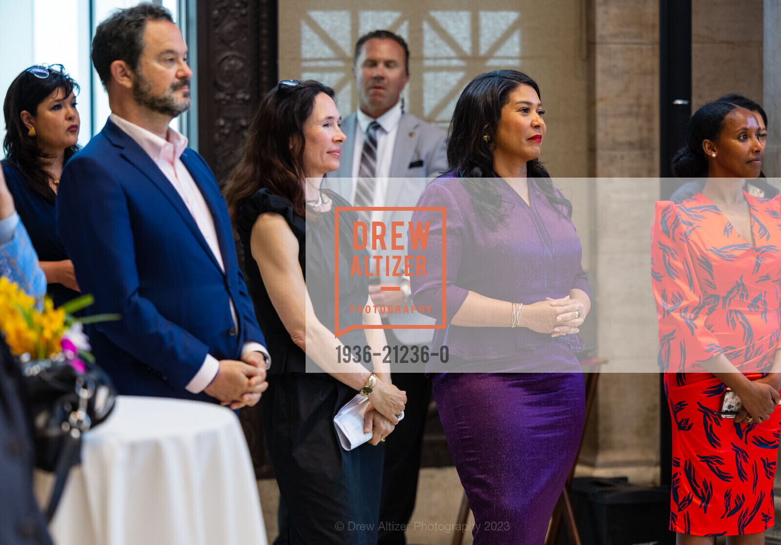 Alex Clemens, London Breed, Asia-Pacific Economic Cooperation Spring Launch, Asian Art Museum @ 200 Larkin St, SF, CA 94102 US. Asian Art Museum @ 200 Larkin St, SF, CA 94102 US, May 26th, 2023, Photo #1936-21236-0 Alex Clemens, London Breed, Photo #1936-21236-0