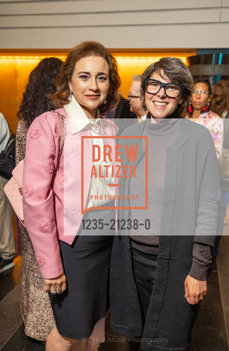 Dolly Chammas, Ali Gass, San Francisco Launch of "Making Their Mark: Art by Women in the Shah Garg Collection" 2023, San Francisco Museum of Modern Art. 151 3rd Street, Photo #1235-21238-0 Dolly Chammas, Ali Gass, Photo #1235-21238-0