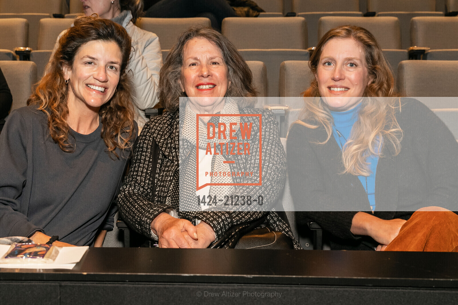 Leah Rosenberg, Dale Goodman, Julia Goodman, San Francisco Launch of "Making Their Mark: Art by Women in the Shah Garg Collection" 2023, San Francisco Museum of Modern Art. 151 3rd Street, Photo #1424-21238-0 Leah Rosenberg, Dale Goodman, Julia Goodman, Photo #1424-21238-0
