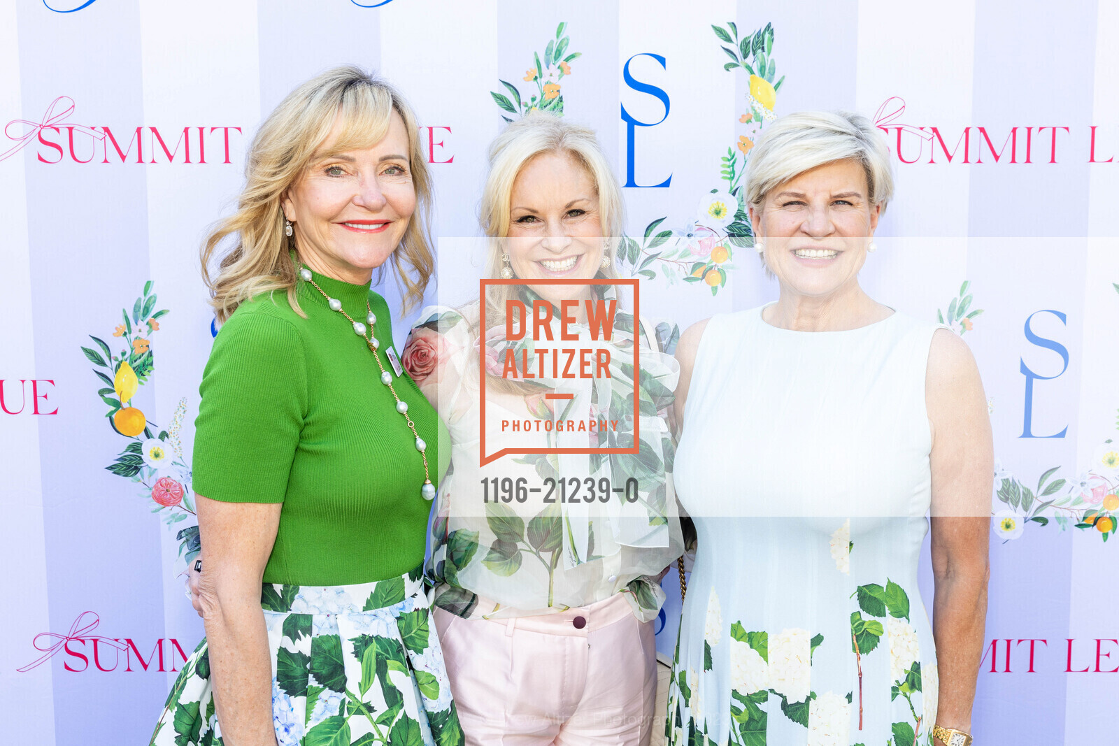 Debi Justice, Pam Blackwell, Liz Ferrari, A Day in the Garden with Friends Featuring a Conversation with Maria Shriver, Montalvo Arts Center @ 15400 Montalvo Rd, Saratoga, CA 95071 US. Montalvo Arts Center @ 15400 Montalvo Rd, Saratoga, CA 95071 US, June 1st, 2023, Photo #1196-21239-0 Debi Justice, Pam Blackwell, Liz Ferrari, Photo #1196-21239-0