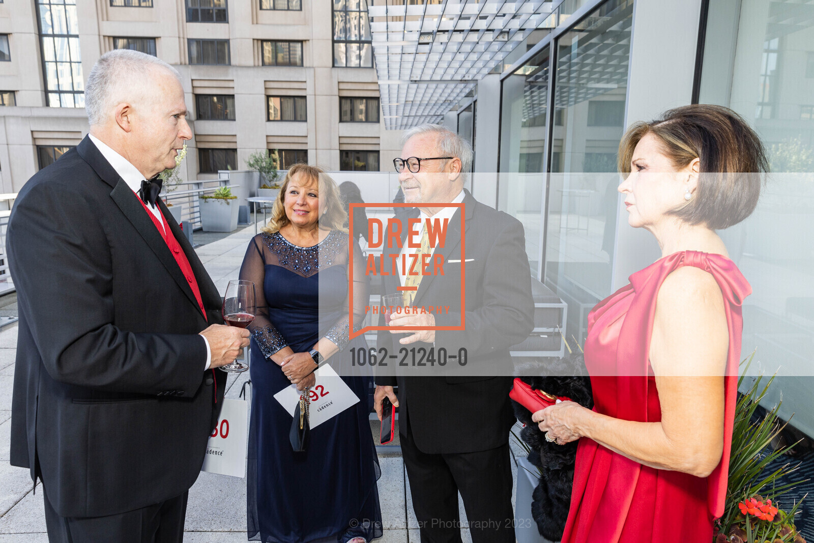 Robert Harrington, Lynn Nicholson, Al Royce, Rhonda Larsen, American Heart Association's Heart Ball, Four Seasons Hotel 757 Market Street San FranciscoCaliforniaUnited States. Four Seasons Hotel 757 Market Street San FranciscoCaliforniaUnited States, June 2nd, 2023, Photo #1062-21240-0 Robert Harrington, Lynn Nicholson, Al Royce, Rhonda Larsen, Photo #1062-21240-0