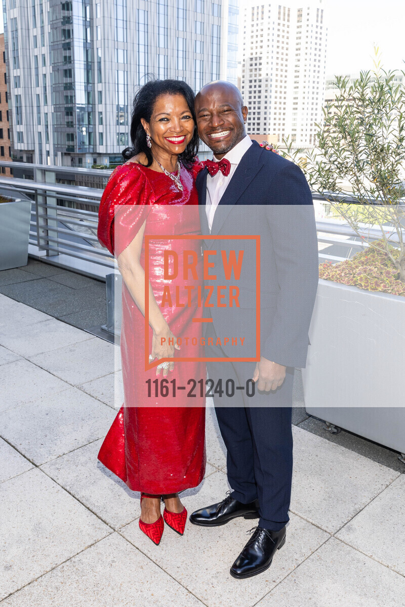 Denise Bradley-Tyson, Taye Diggs, American Heart Association's Heart Ball, Four Seasons Hotel 757 Market Street San FranciscoCaliforniaUnited States. Four Seasons Hotel 757 Market Street San FranciscoCaliforniaUnited States, June 2nd, 2023, Photo #1161-21240-0 Denise Bradley-Tyson, Taye Diggs, Photo #1161-21240-0