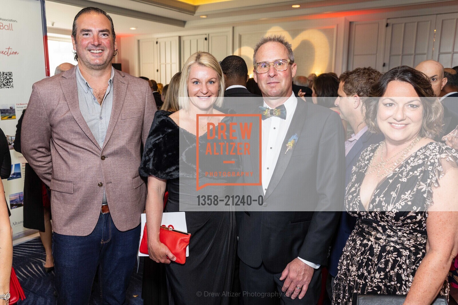 Dan Beadle, Fiona Wenger, Floyd Wenger, Kim Brownston, American Heart Association's Heart Ball, Four Seasons Hotel 757 Market Street San FranciscoCaliforniaUnited States. Four Seasons Hotel 757 Market Street San FranciscoCaliforniaUnited States, June 2nd, 2023, Photo #1358-21240-0 Dan Beadle, Fiona Wenger, Floyd Wenger, Kim Brownston, Photo #1358-21240-0