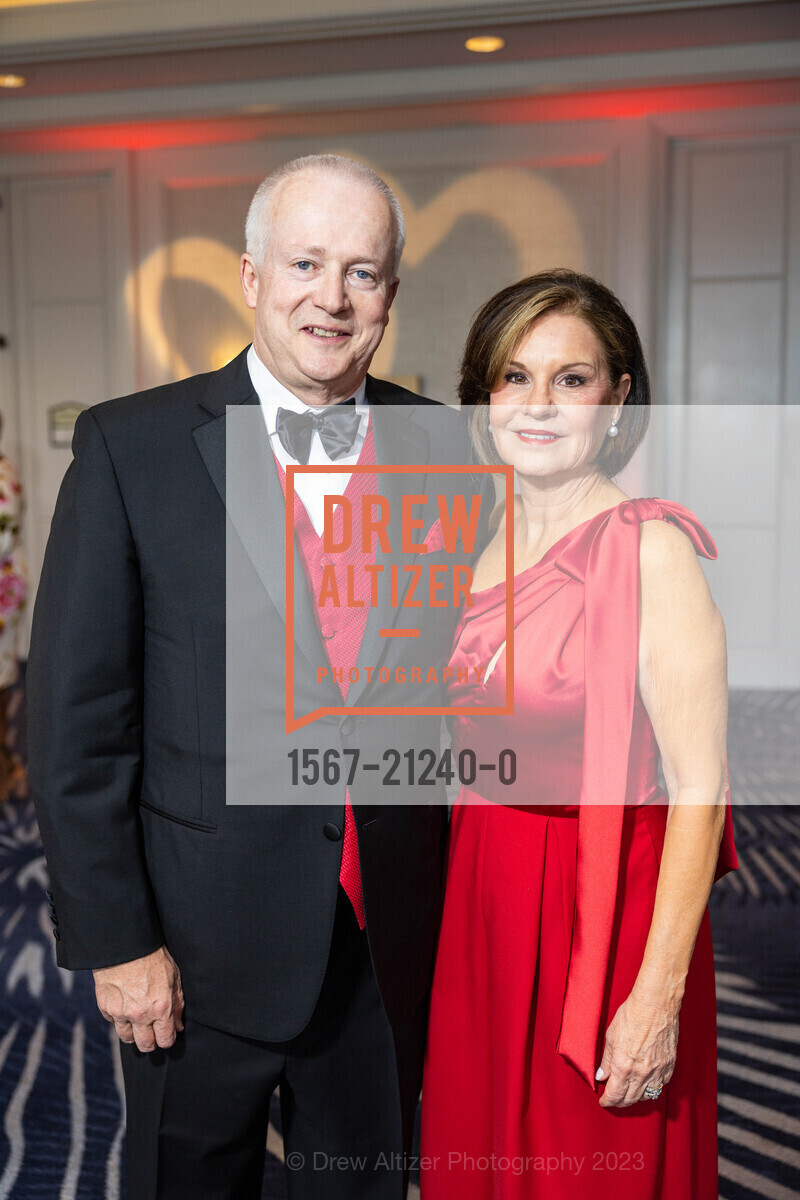 Robert Harrington, Rhonda Larsen, American Heart Association's Heart Ball, Four Seasons Hotel 757 Market Street San FranciscoCaliforniaUnited States. Four Seasons Hotel 757 Market Street San FranciscoCaliforniaUnited States, June 2nd, 2023, Photo #1567-21240-0 Robert Harrington, Rhonda Larsen, Photo #1567-21240-0