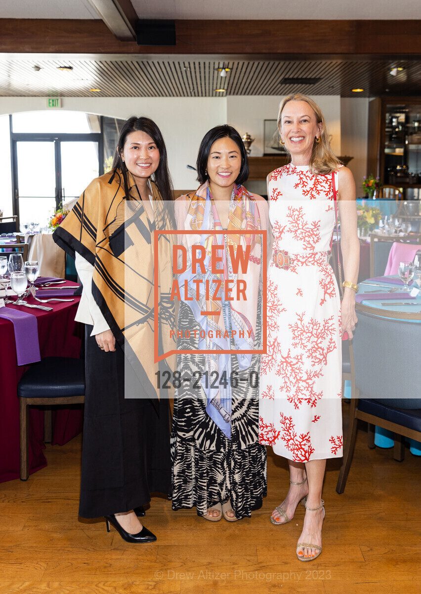 Soyoung Lee, Jean Lee, Jill McNay, San Francisco Ballet Auxiliary's Annual Luncheon 2023, St. Francis Yacht Club @ 99 Yacht Rd, SF, CA 94123 US. St. Francis Yacht Club @ 99 Yacht Rd, SF, CA 94123 US, June 8th, 2023, Photo #128-21246-0 Soyoung Lee, Jean Lee, Jill McNay, Photo #128-21246-0