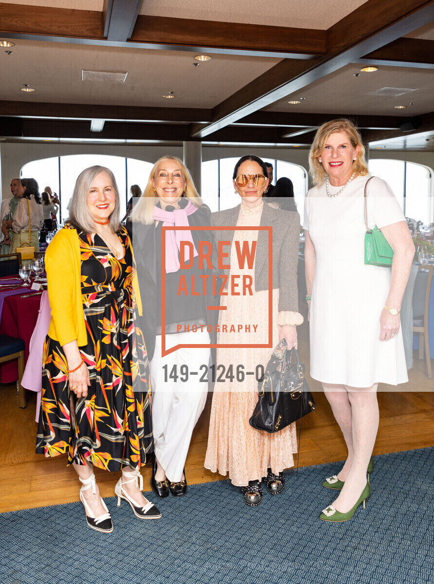 Maureen Knoll, Betsy Linder, Courtney Dallaire, Jennifer Brandenburg, San Francisco Ballet Auxiliary's Annual Luncheon 2023, St. Francis Yacht Club @ 99 Yacht Rd, SF, CA 94123 US. St. Francis Yacht Club @ 99 Yacht Rd, SF, CA 94123 US, June 8th, 2023, Photo #149-21246-0 Maureen Knoll, Betsy Linder, Courtney Dallaire, Jennifer Brandenburg, Photo #149-21246-0