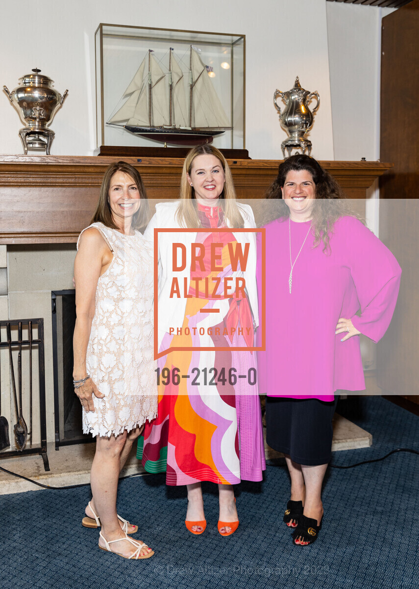 Carol Louie, Katie Colendich, Amy Wender Hoch, San Francisco Ballet Auxiliary's Annual Luncheon 2023, St. Francis Yacht Club @ 99 Yacht Rd, SF, CA 94123 US. St. Francis Yacht Club @ 99 Yacht Rd, SF, CA 94123 US, June 8th, 2023, Photo #196-21246-0 Carol Louie, Katie Colendich, Amy Wender Hoch, Photo #196-21246-0