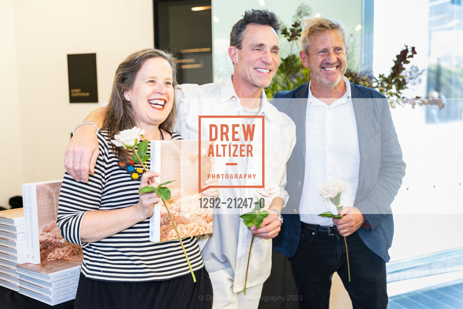 Jeff Leatham, The Art of The Flower Book Launch x Williams Sonoma, de Young Museum @ 50 Hagiwara Tea Garden Dr, SF, CA 94118 US. de Young Museum @ 50 Hagiwara Tea Garden Dr, SF, CA 94118 US, June 8th, 2023, Photo #1292-21247-0 Jeff Leatham, Photo #1292-21247-0
