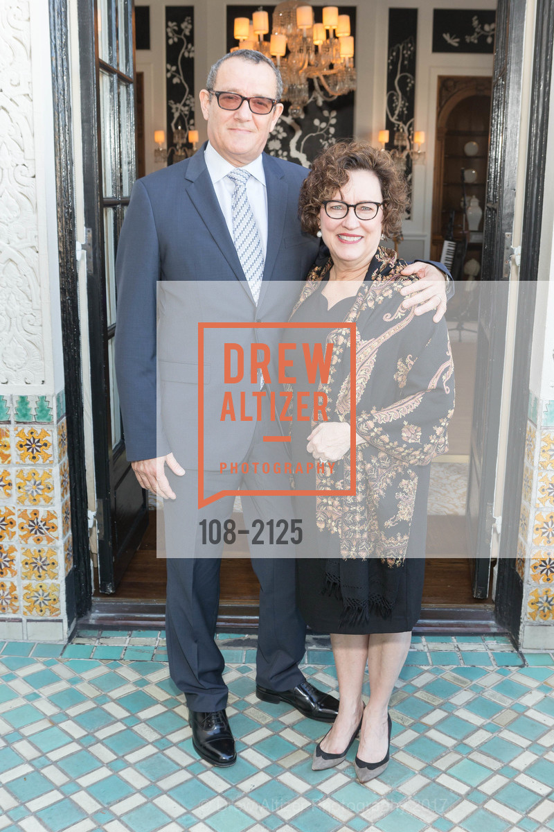 Carlo Padula, Cynthia Chiarappa, UCSF Soiree, The Fairmont Hotel, The Penthouse Suite. 950 Mason Street, April 29th, 2017, Photo #108-2125 Carlo Padula, Cynthia Chiarappa, Photo #108-2125