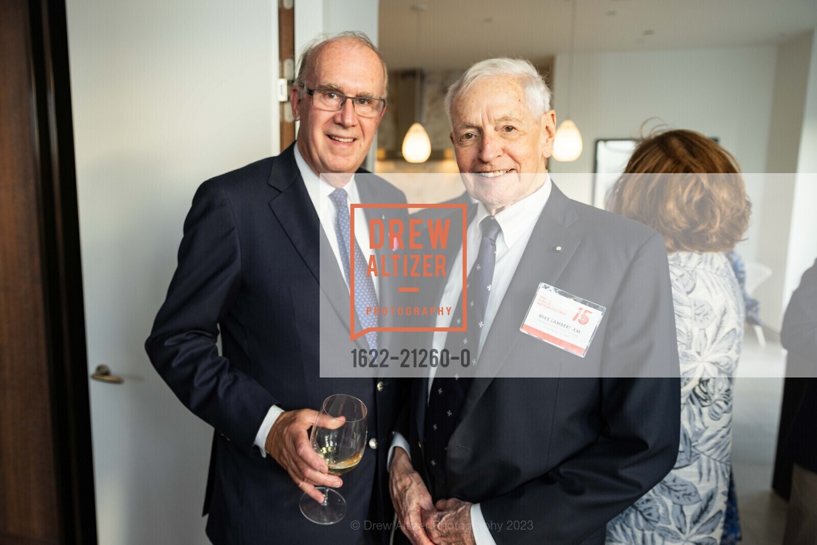 John McInerney, Mike Lambert, Order of Malta Clinic's Honorary Committee Party 2023, 1601 Larkin St, SF, CA 94109 US. 1601 Larkin St, SF, CA 94109 US, June 15th, 2023, Photo #1622-21260-0 John McInerney, Mike Lambert, Photo #1622-21260-0