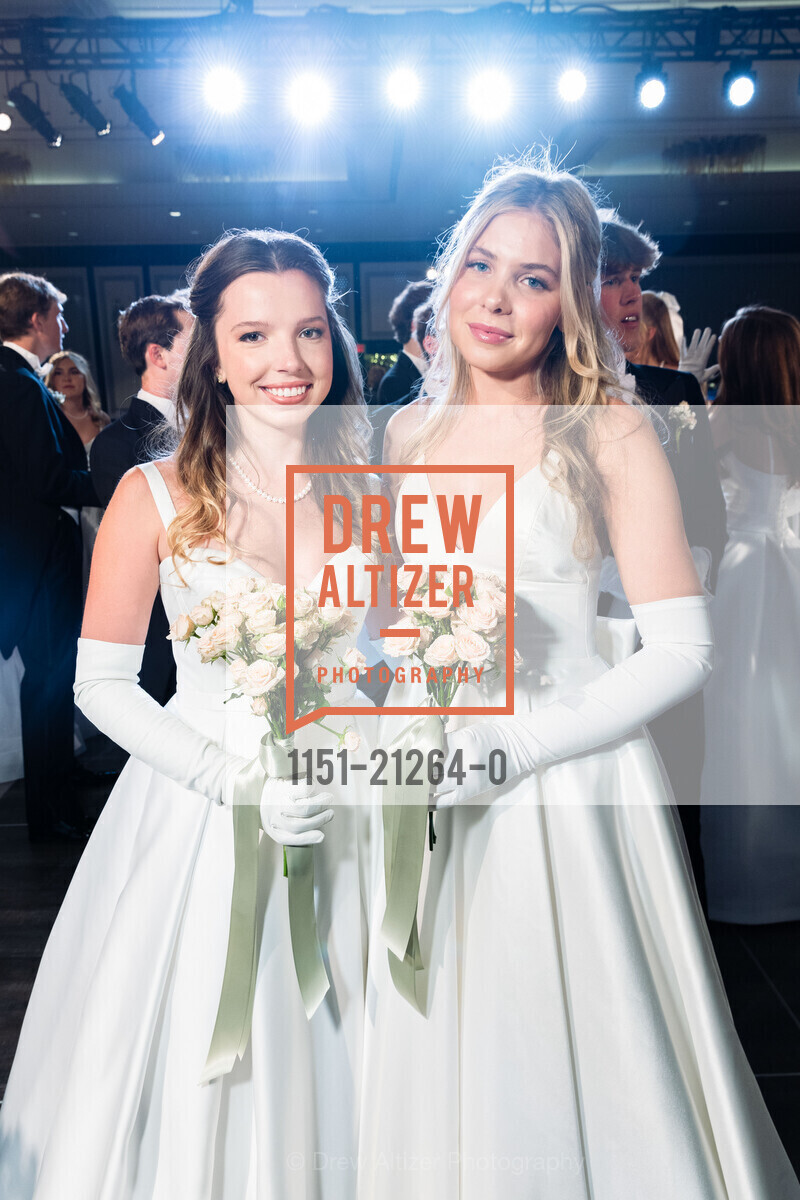 Avery Penn Kalafatas, Lily Elizabeth Larson, California Pacific Medical Center's 2023 Debutante Ball, The Westin St. Francis San Francisco on Union Square, 335 Powell St, SF. The Westin St. Francis San Francisco on Union Square, 335 Powell St, SF, Photo #1151-21264-0 Avery Penn Kalafatas, Lily Elizabeth Larson, Photo #1151-21264-0