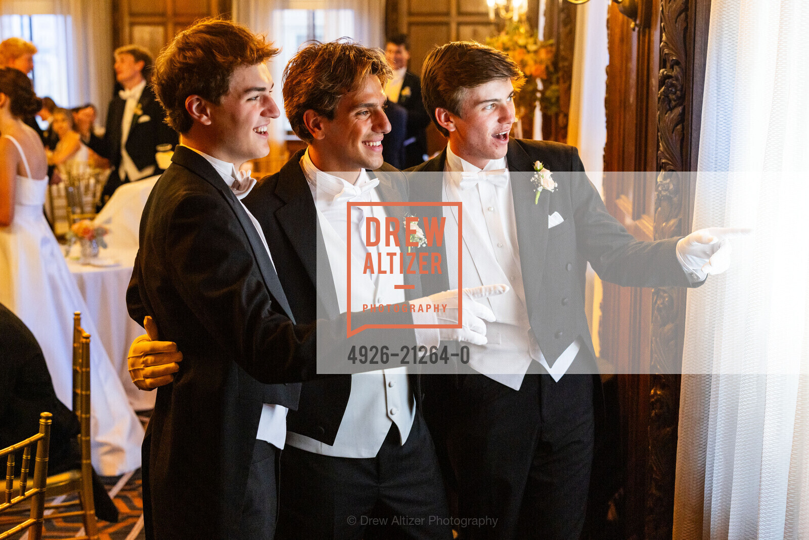 William Joseph Schier, Guido Leonardi Dall’Occa Dell’Orso, Alexander Woodrow Smyth, California Pacific Medical Center's 2023 Debutante Ball, The Westin St. Francis San Francisco on Union Square, 335 Powell St, SF. The Westin St. Francis San Francisco on Union Square, 335 Powell St, SF, Photo #4926-21264-0 William Joseph Schier, Guido Leonardi Dall’Occa Dell’Orso, Alexander Woodrow Smyth, Photo #4926-21264-0