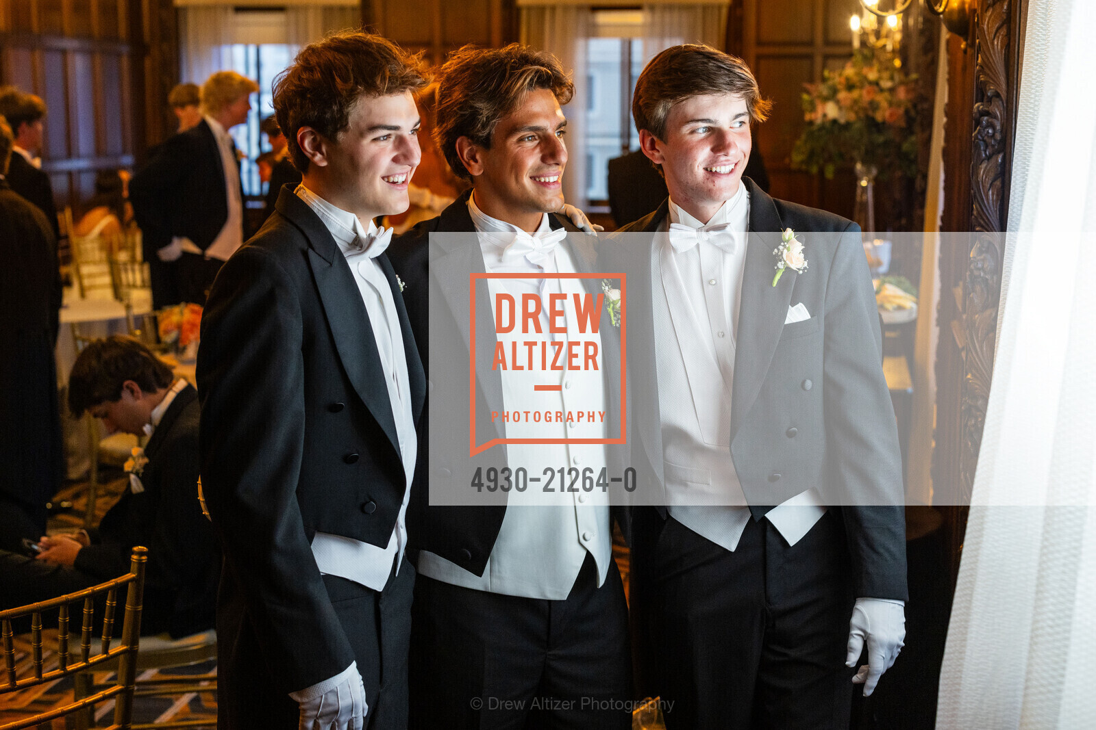 William Joseph Schier, Guido Leonardi Dall’Occa Dell’Orso, Alexander Woodrow Smyth, California Pacific Medical Center's 2023 Debutante Ball, The Westin St. Francis San Francisco on Union Square, 335 Powell St, SF. The Westin St. Francis San Francisco on Union Square, 335 Powell St, SF, Photo #4930-21264-0 William Joseph Schier, Guido Leonardi Dall’Occa Dell’Orso, Alexander Woodrow Smyth, Photo #4930-21264-0