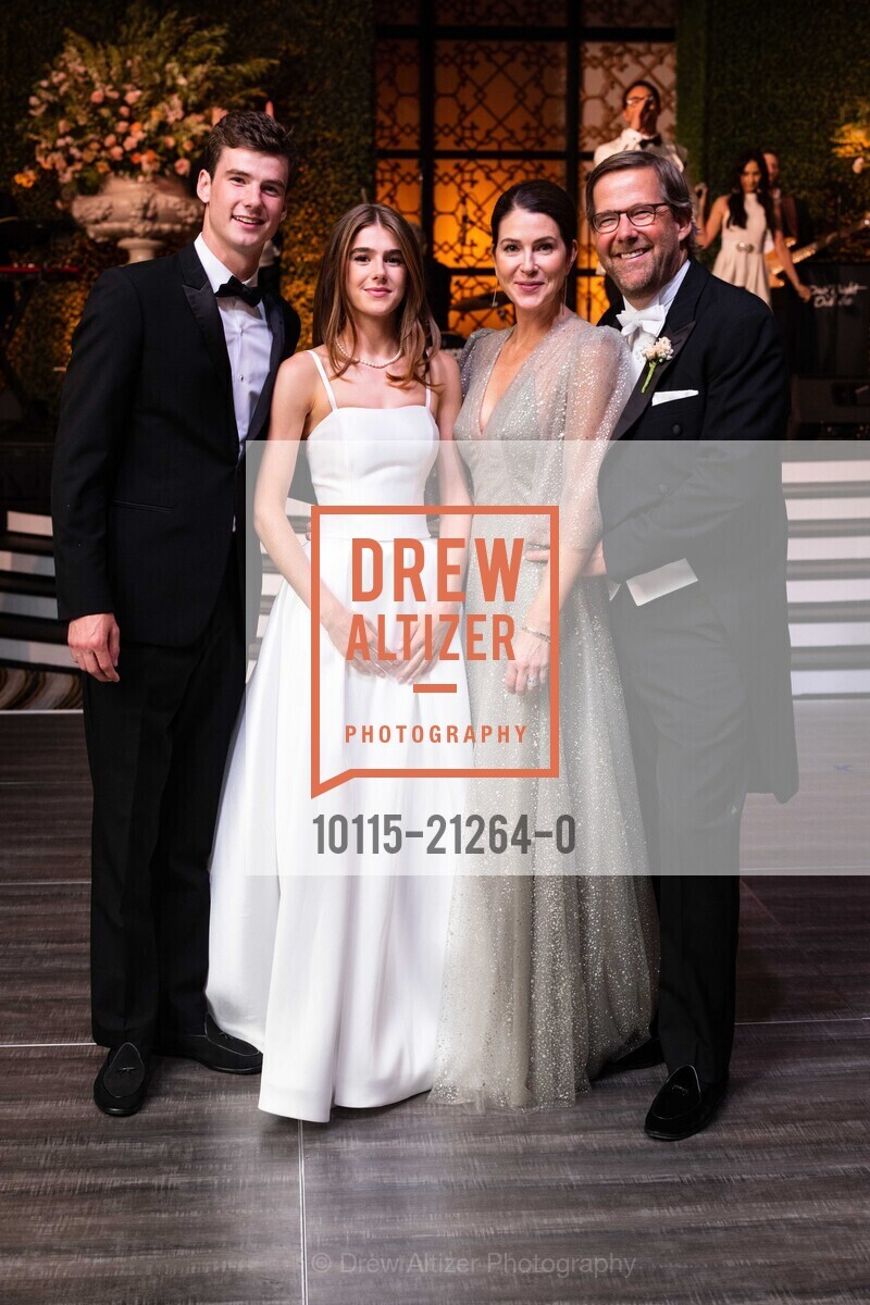 Matt Hatfield, Katherine Grace Hatfield, Jennifer Hatfield, David Hatfield, California Pacific Medical Center's 2023 Debutante Ball, The Westin St. Francis San Francisco on Union Square, 335 Powell St, SF. The Westin St. Francis San Francisco on Union Square, 335 Powell St, SF, Photo #10115-21264-0 Matt Hatfield, Katherine Grace Hatfield, Jennifer Hatfield, David Hatfield, Photo #10115-21264-0
