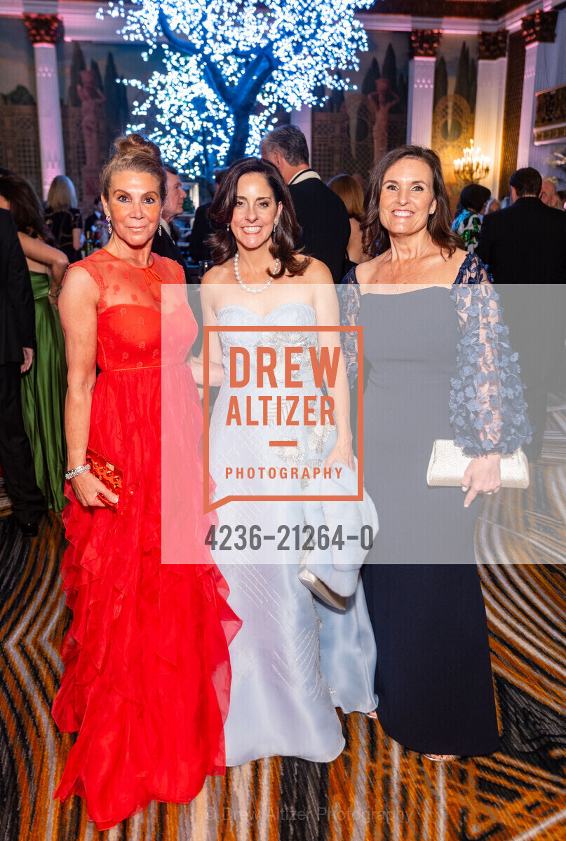 Debra Leylegian, Stacey Dobos, Cindy Burke, California Pacific Medical Center's 2023 Debutante Ball, The Westin St. Francis San Francisco on Union Square, 335 Powell St, SF. The Westin St. Francis San Francisco on Union Square, 335 Powell St, SF, Photo #4236-21264-0 Debra Leylegian, Stacey Dobos, Cindy Burke, Photo #4236-21264-0