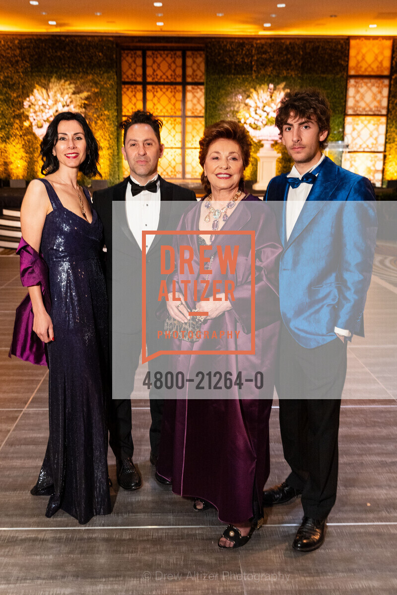 Eva Zanetti, Mauro Aprile Zanetti, Maria Manetti Shrem, Federico Zanetti, California Pacific Medical Center's 2023 Debutante Ball, The Westin St. Francis San Francisco on Union Square, 335 Powell St, SF. The Westin St. Francis San Francisco on Union Square, 335 Powell St, SF, Photo #4800-21264-0 Eva Zanetti, Mauro Aprile Zanetti, Maria Manetti Shrem, Federico Zanetti, Photo #4800-21264-0
