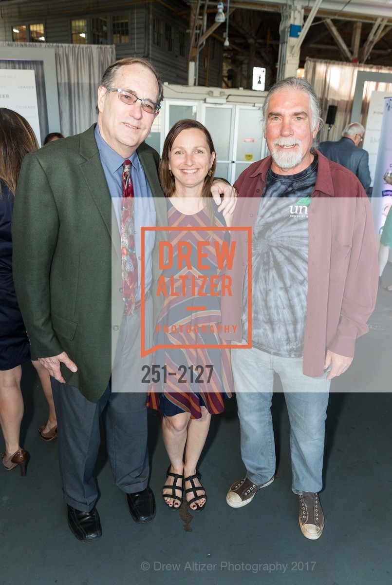 Chuck Benbrooke, Alicia Funk, Michael Funk, EWG's 8th Annual Earth Dinner, Pier 35. 1454 The Embarcadero, May 2nd, 2017, Photo #251-2127 Chuck Benbrooke, Alicia Funk, Michael Funk, Photo #251-2127